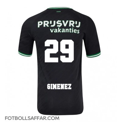 Feyenoord Santiago Gimenez #29 Bortatröja 2024-25 Kortärmad Feyenoord Santiago Gimenez #29 Bortatröja 2024-25 Kortärmad